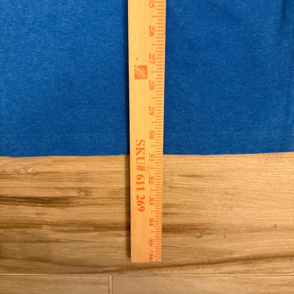 Carhartt Mens Loose Fit K87 Pocket T-Shirt Blue Heather Large Short Sleeve Tee - Picture 6 of 6